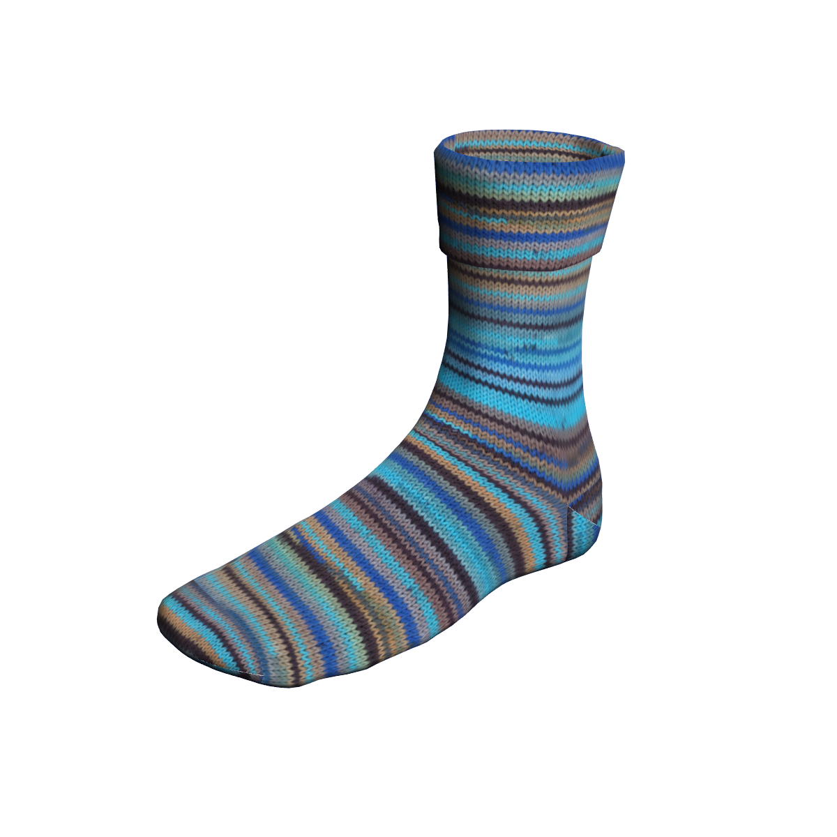 Super Soxx 4-fach von Lang Yarns Capital Cities 2 - 0385 - Athens