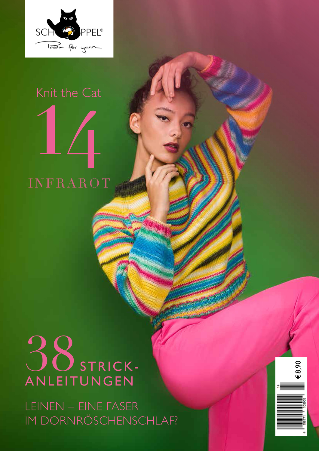 Knit the Cat 14 von Schoppel - Infrarot Kreativ Heft Knit the Cat 14 von Schoppel - Infrarot Kreativ Heft