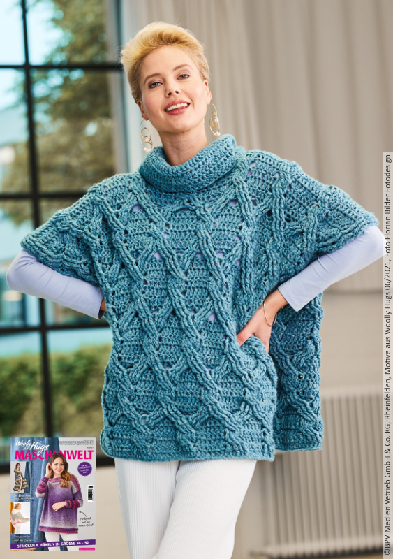 Poncho Crochet-Wonder