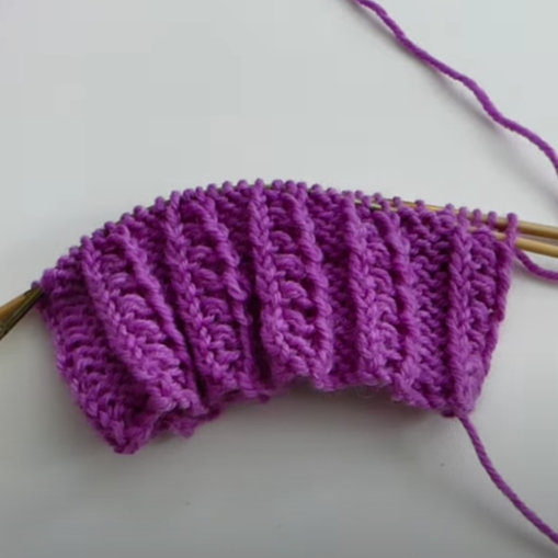 Bündchenmuster Kugelbahn | Anleitungsvideo | Wolle Street Linie 12 | Stricken | Sylvie Rasch Bündchenmuster Kugelbahn | Anleitungsvideo | Wolle Street Linie 12 | Stricken | Sylvie Rasch
