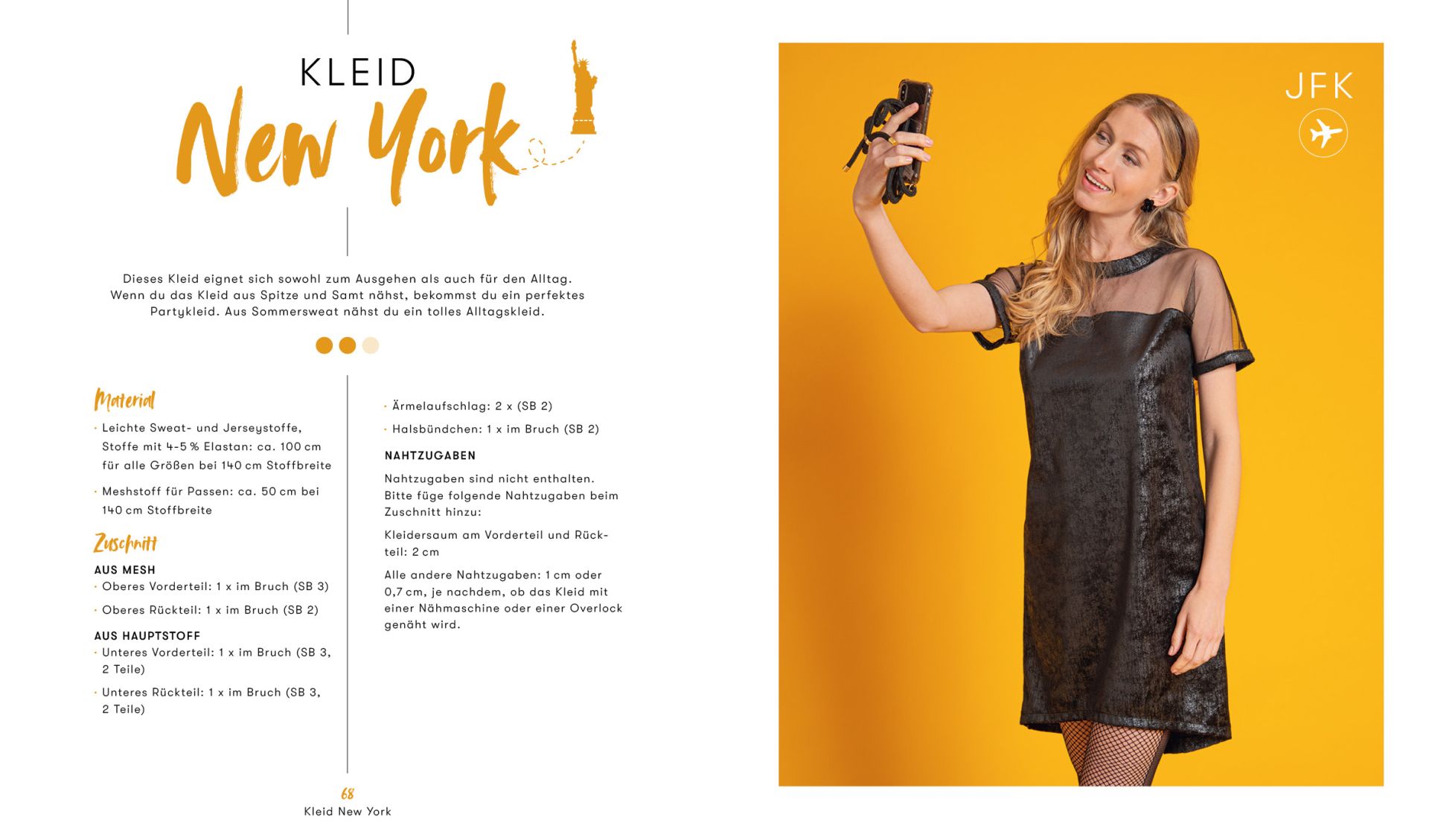 Einfach schöne Kleider und Tops nähen – aus Jersey, Webware, Samt und mehr