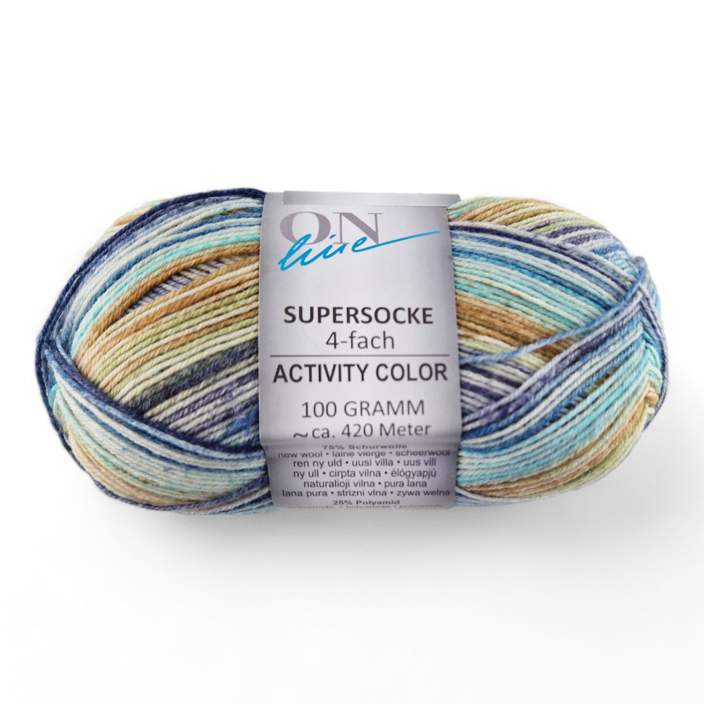 Supersocke Activity Color 4-fach von ONline