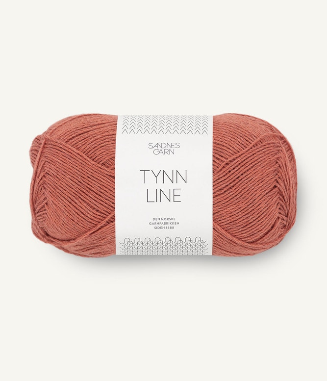 Tynn Line von Sandnes Garn 4234 - terracotta
