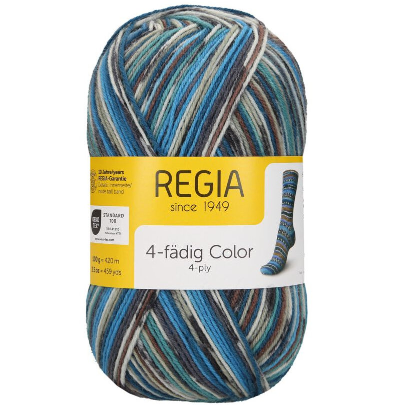 Sockenwolle Color 4-fach 100 g von Regia Sockenwolle Color 4-fach 100 g von Regia