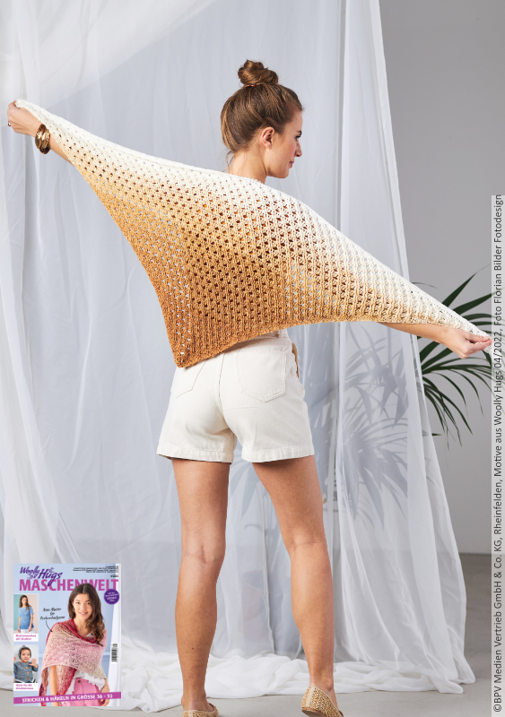 Tuch Zopfmuster ( abSpitze ) | Anleitungsheft | Wolle BOBBEL cotton 800m  | Häkeln | Veronika Hug, Woolly Hugs, Christophorus Verlag Tuch Zopfmuster ( abSpitze ) | Anleitungsheft | Wolle BOBBEL cotton 800m  | Häkeln | Veronika Hug, Woolly Hugs, Christophorus Verlag