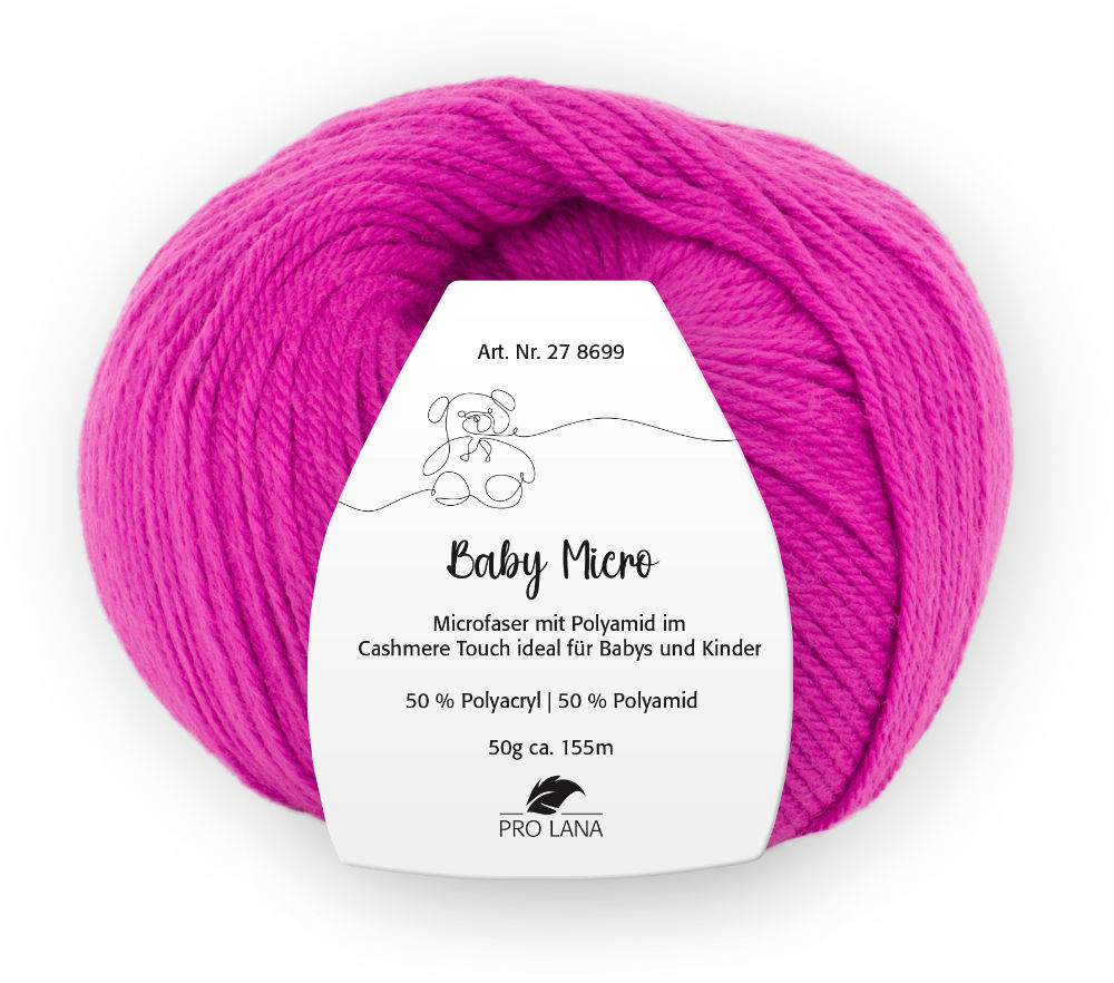 Baby Micro von Pro Lana 0034 - orchidee