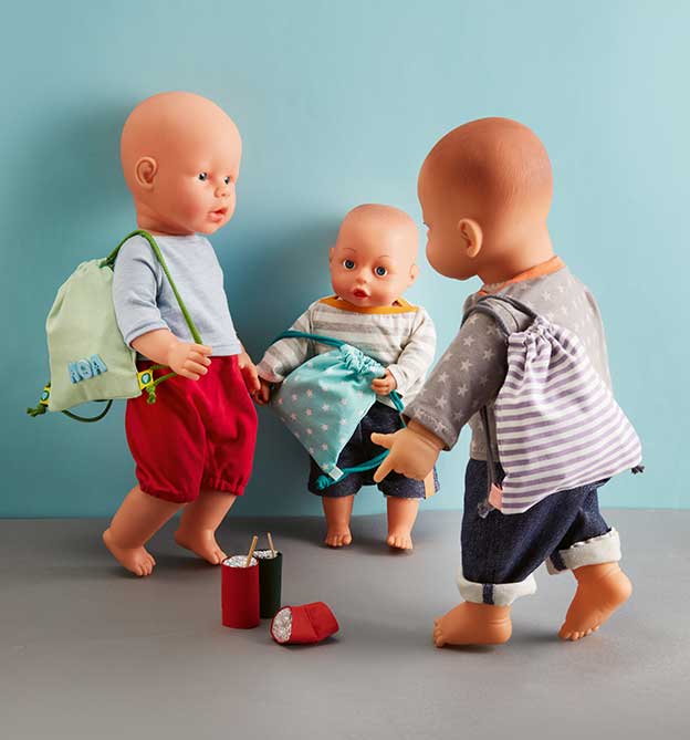 Puppenaccessoires und mehr nähen