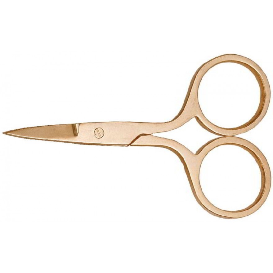 Handarbeitsschere Goldmarie 6,5 cm vergoldet