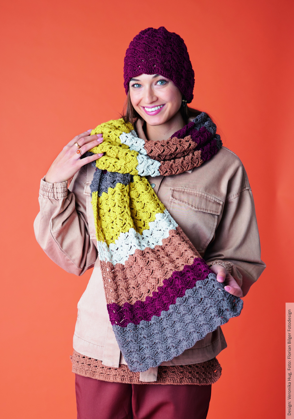 Accessoires Ethno | Anleitungsheft | Wolle Merino Stretch  | Häkeln | Veronika Hug, Woolly Hugs, Christophorus Verlag