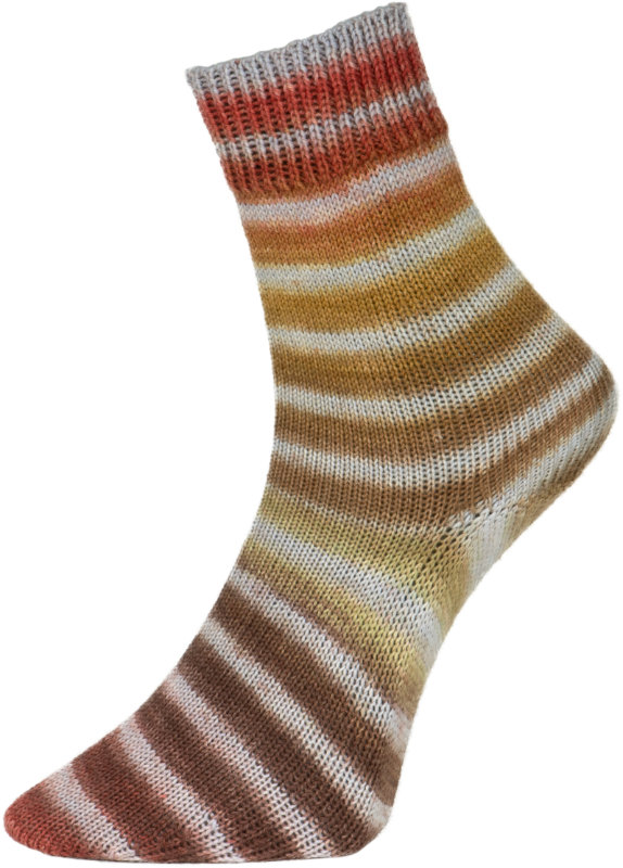 Paint Socks von Woolly Hugs 0202 - curry / braun