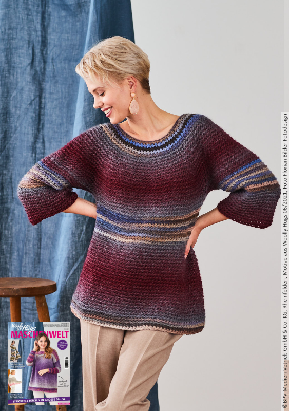 Pulli Like Easy | Anleitung aus Heft | Häkeln | Woolly Hugs