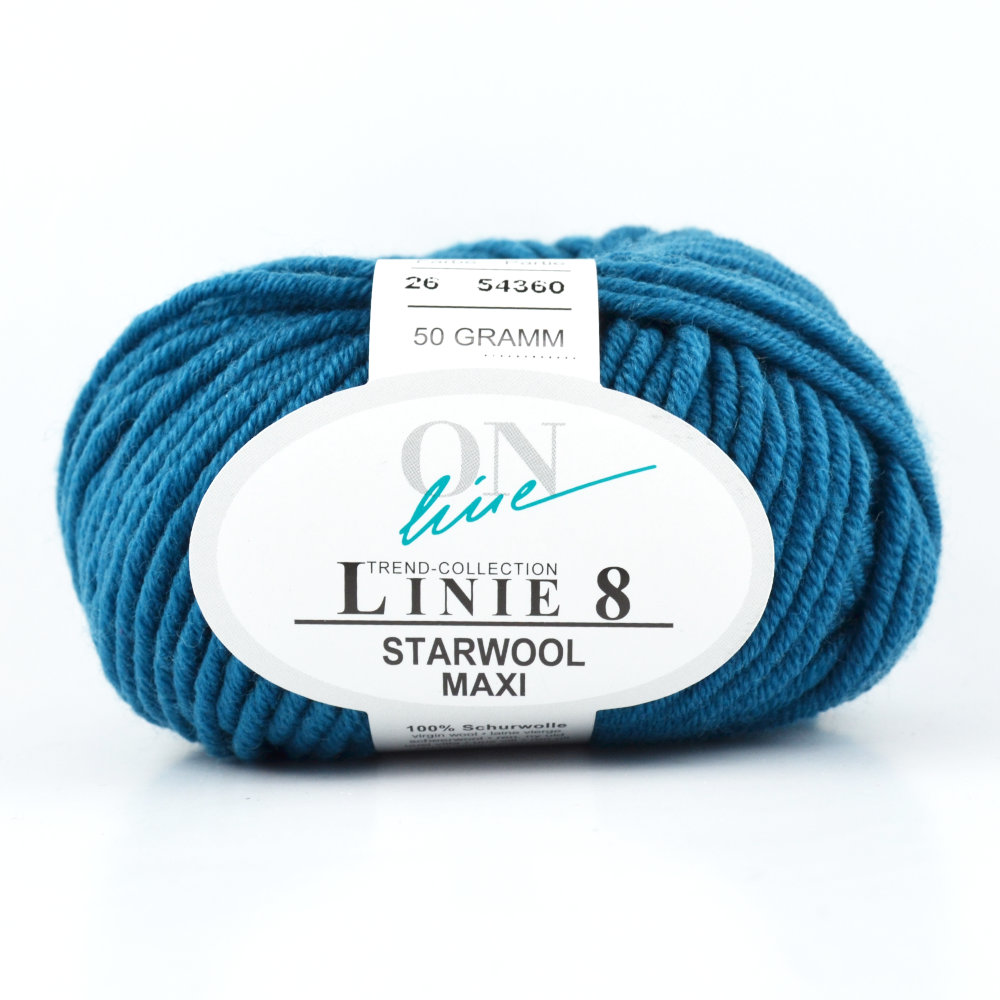 Starwool Maxi Linie 8 von ONline 0069 - farngrün
