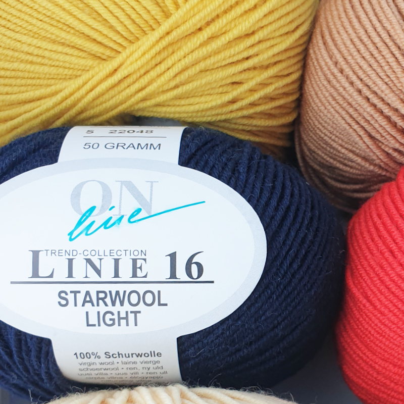 Starwool Light Linie 16 von ONline 0067 - dunkelerbeerrot