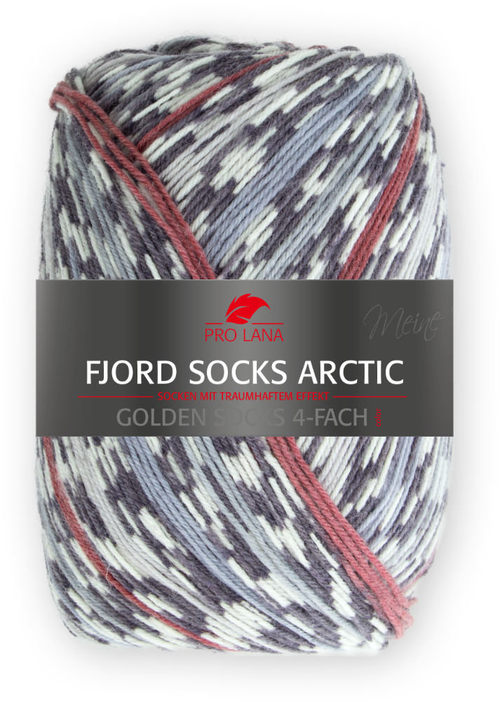 Fjord Socks Arctic - 4-fach Sockenwolle von Pro Lana 0284