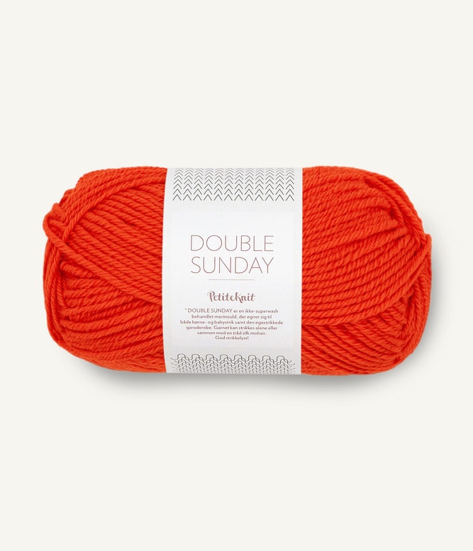 Double Sunday by Petite Knit von Sandnes Garn 3819 - that orange feeling