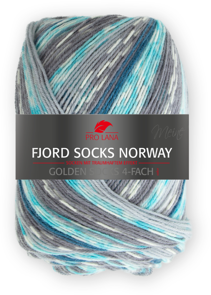 Fjord Socks Norway - 4-fach Sockenwolle von Pro Lana 0381