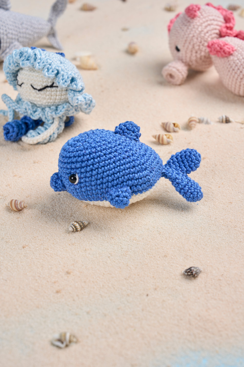 Baby Delfin Balu - MyGurumi   | Wollpaket mit Basic Cotton 0205 - soft creme | Häkeln | @magicloopscrochet Cansu Deniz-Öztürk Baby Delfin Balu - MyGurumi   | Wollpaket mit Basic Cotton 0205 - soft creme | Häkeln | @magicloopscrochet Cansu Deniz-Öztürk