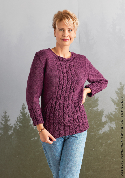 Pullover Favorit | Anleitungsheft | Wolle Merino Stretch  | Stricken | Veronika Hug, Woolly Hugs, Christophorus Verlag