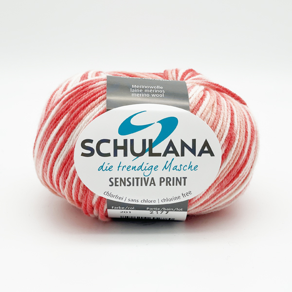 Sensitiva Print Color von Schulana 0201 - lachs/altrosa/weiß