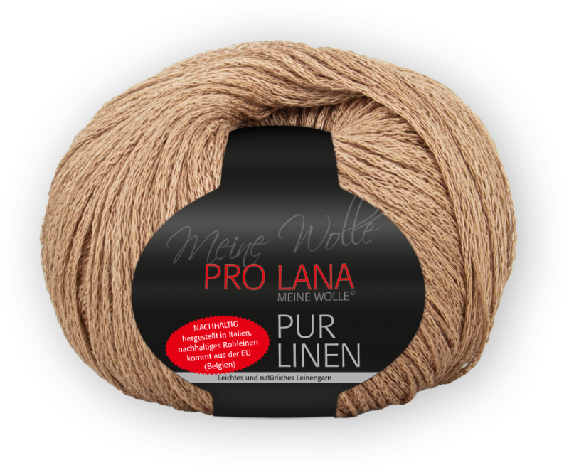 Pur Linen von Pro Lana 0008 - sand