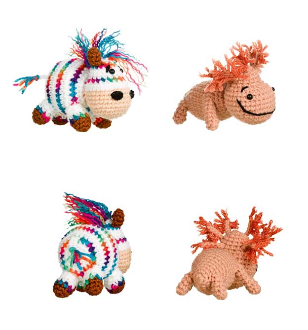 Kunterbunte Wollowbies - Amigurumis zum Liebhaben häkeln