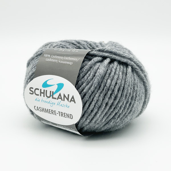 Cashmere-Trend von Schulana 0520 - mittelgrau