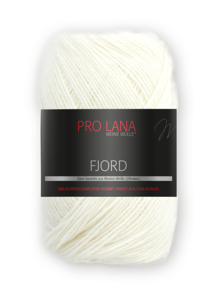 Fjord von Pro Lana 0080 - naturweiß