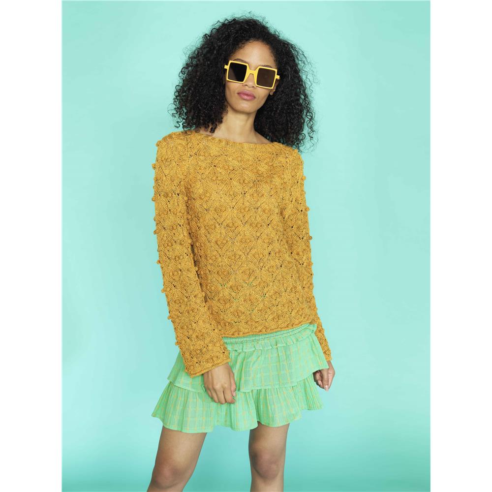 Pullover "Bubble Bobble" | Anleitungsheft | Wolle Bio Merinos  | Stricken | Unjung Yun