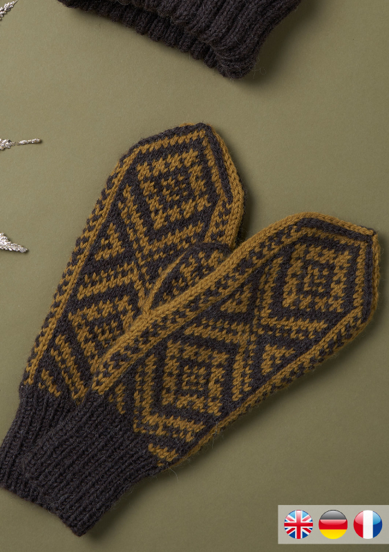 Bykle Mittens | Einzelanleitung | Stricken | Arne & Carlos
