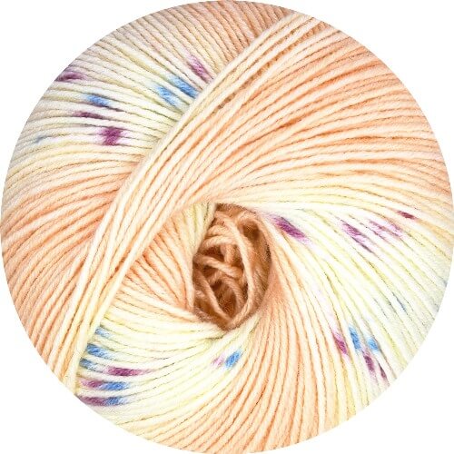 0119 - Verlauf orange/weiß gesprenkelt | 3,71 €