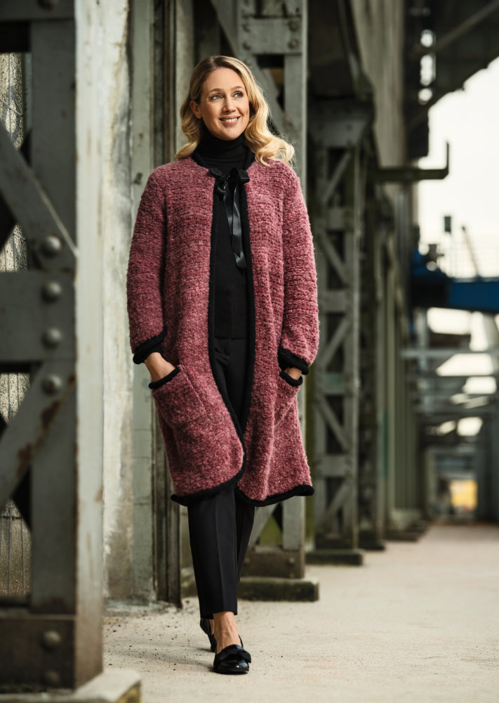 Lange Chanell Jacke  | Wollpaket mit Royal  | Stricken | Pro Lana Lange Chanell Jacke  | Wollpaket mit Royal  | Stricken | Pro Lana