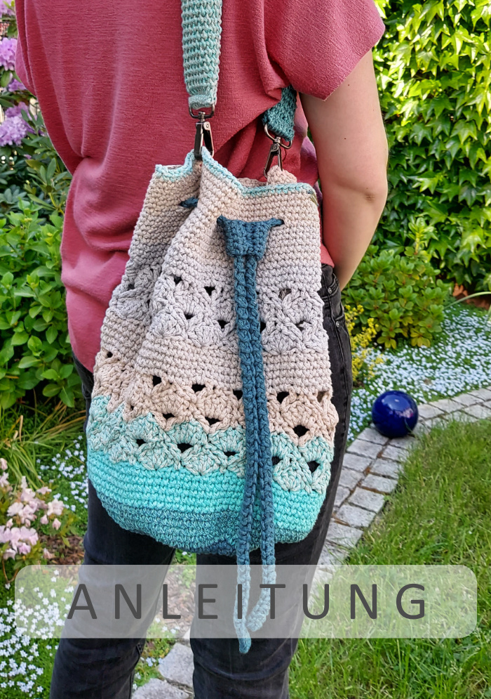 Beutel Sporty | Einzelanleitung | Wolle Rope Plait  | Häkeln | Annemarie