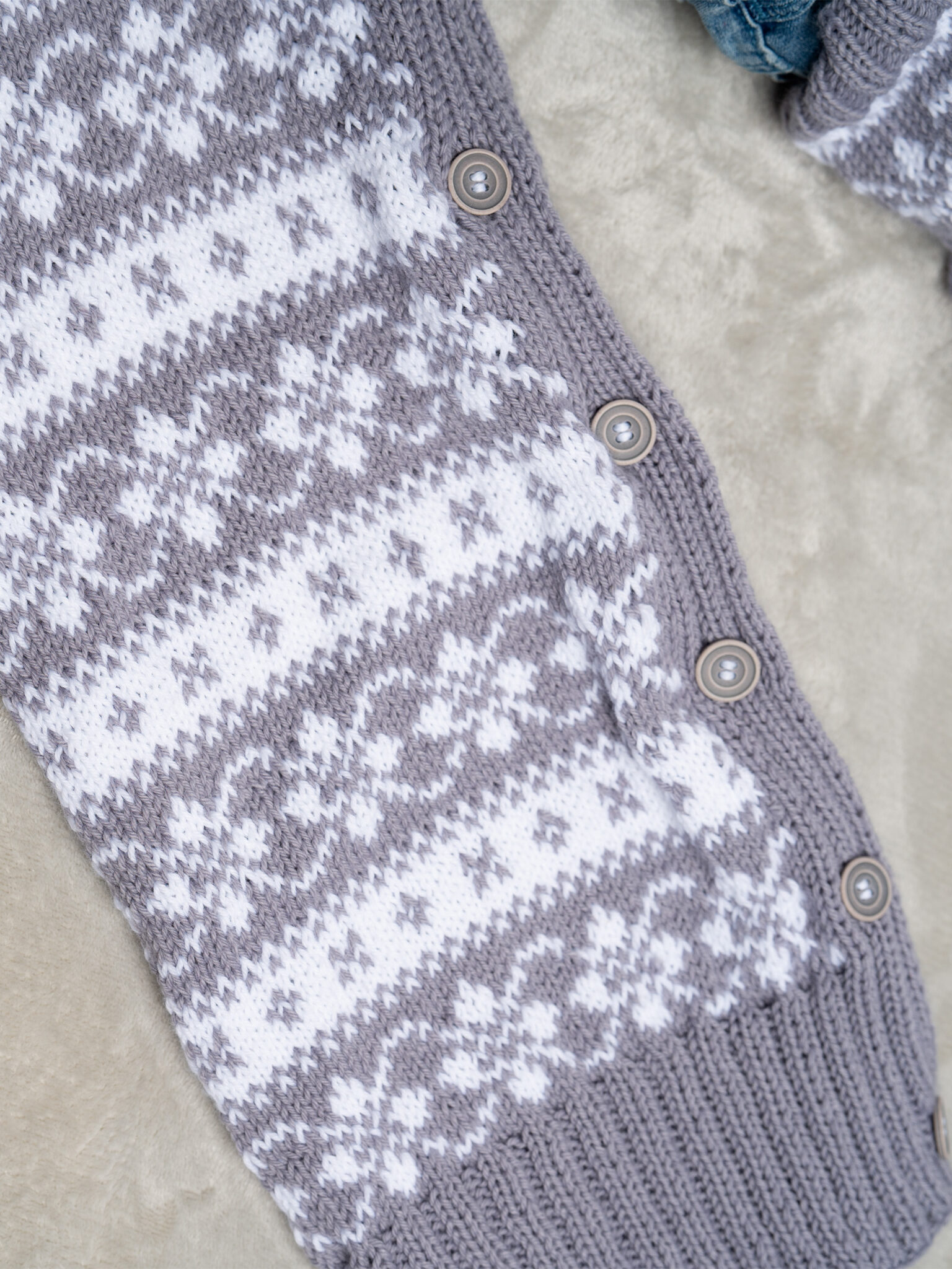 Pugsack mit Norwegermuster | Einzelanleitung | Wolle Baby Micro  | Stricken | Pro Lana