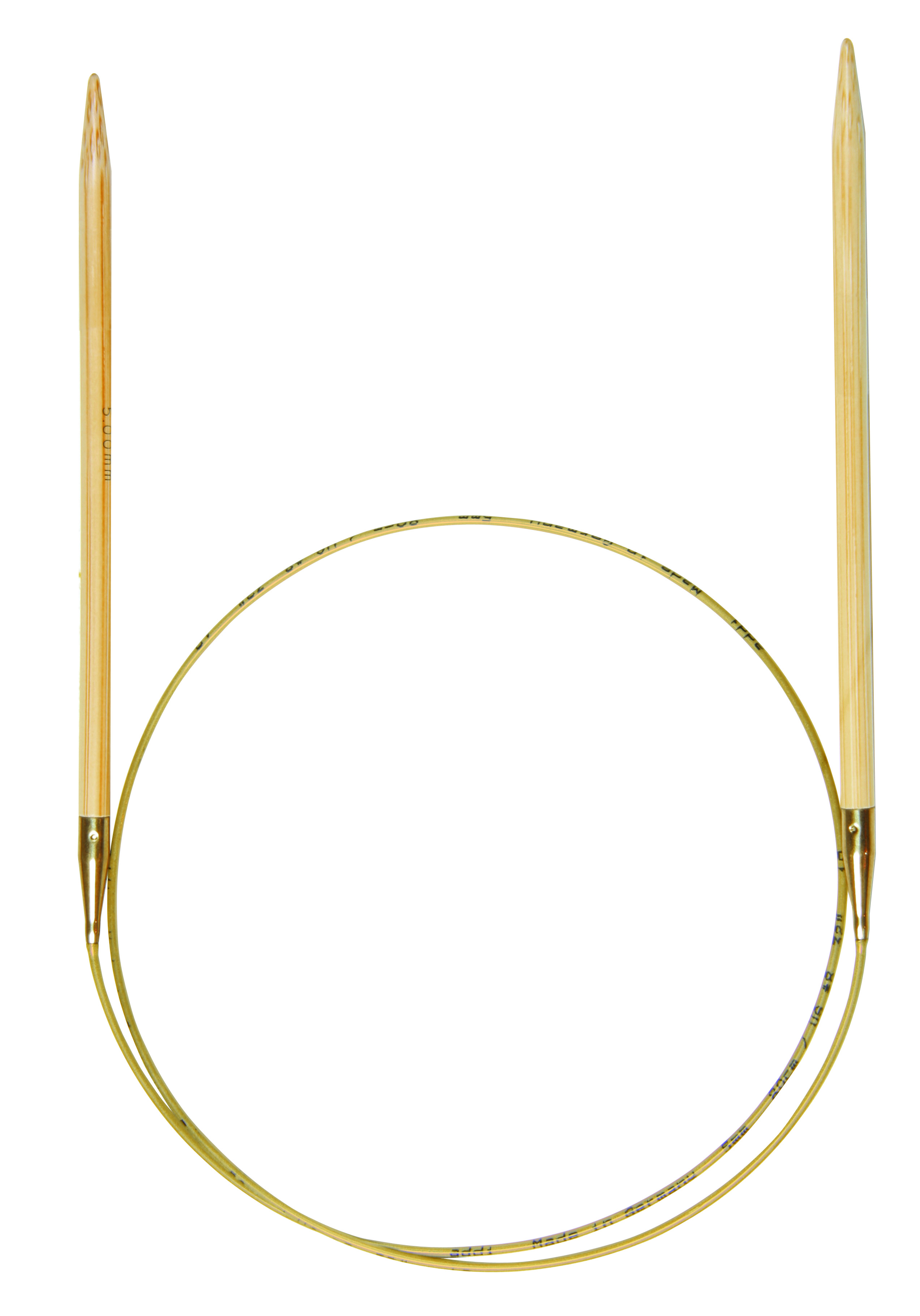 Rundstricknadel Bambus
