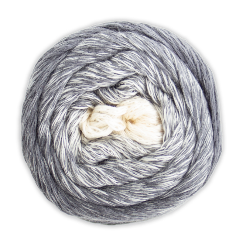 Sky von Woolly Hugs 0098 - grau/naturweiß