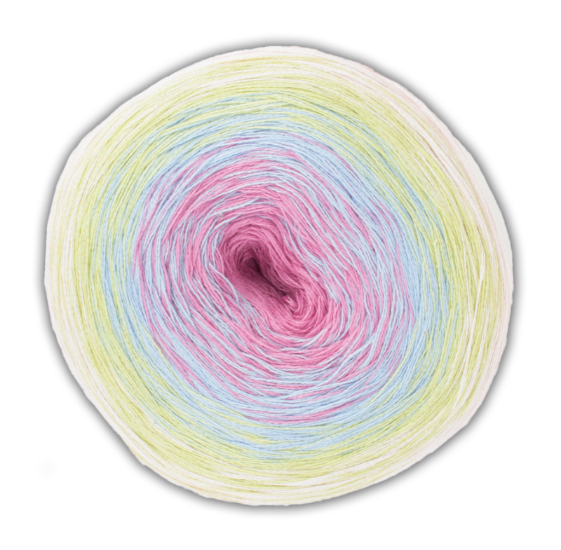0032 - altrosa / hellblau / grün / rosa | 14,36 €