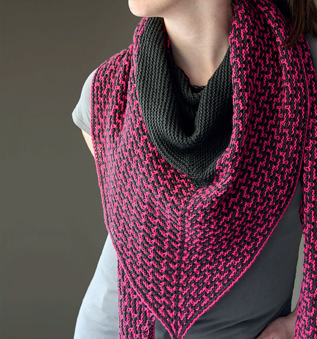 Tücher stricken - Tücher stricken mit Stil. Knit in Style. (zweisprachige Ausgabe in Deutsch und Englisch)