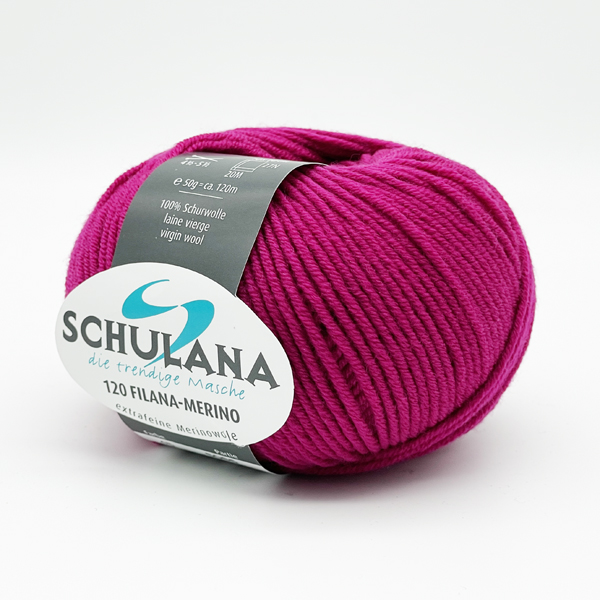 Filana-Merino 120 von Schulana 0045 - beere