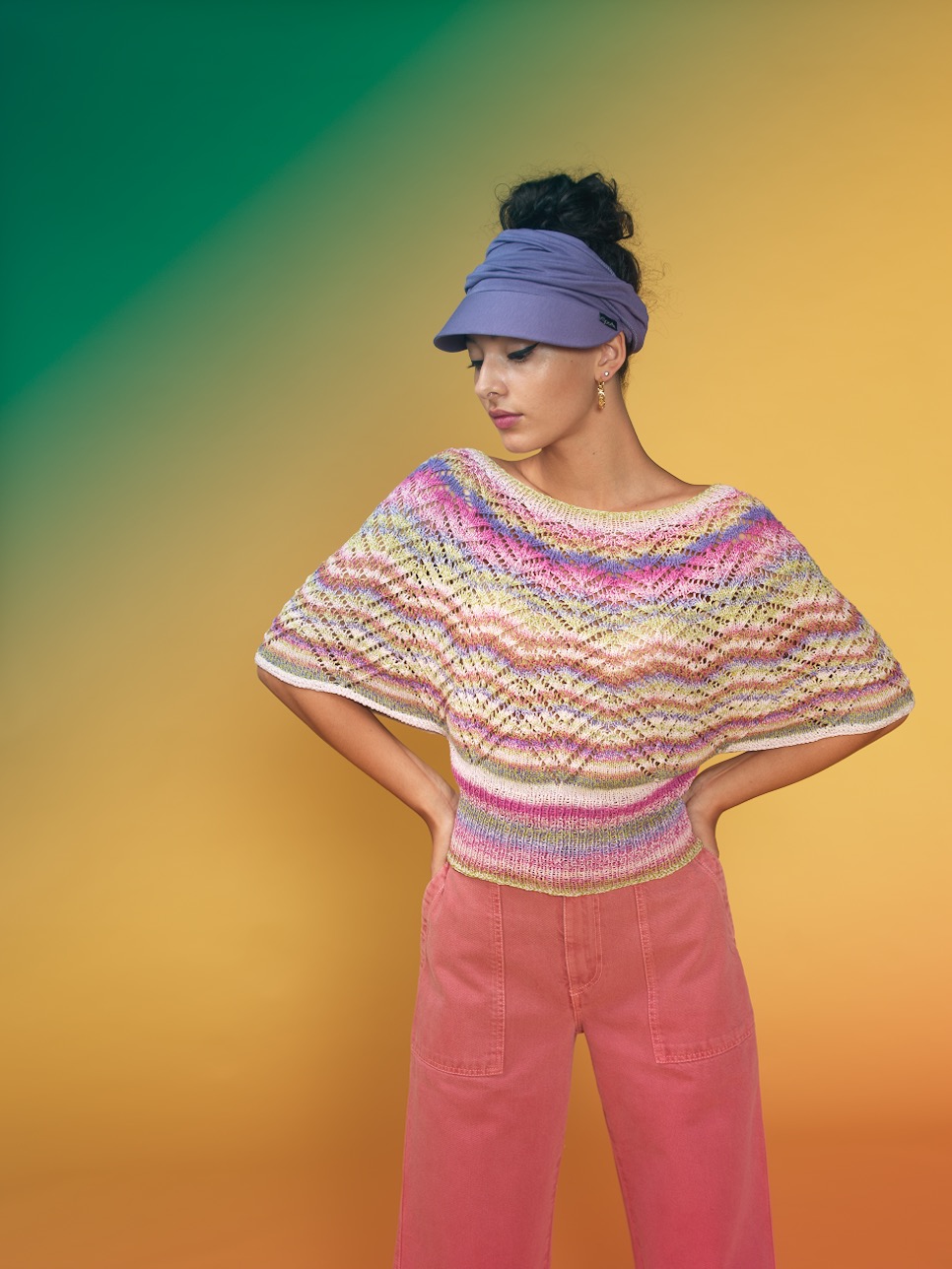 Shirt "Juke Box" | Wollpaket mit Crazy Cotton Stärke 4 | Stricken