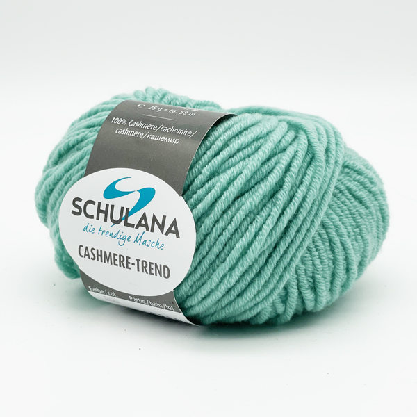 Cashmere-Trend von Schulana 0690 - türkisblau