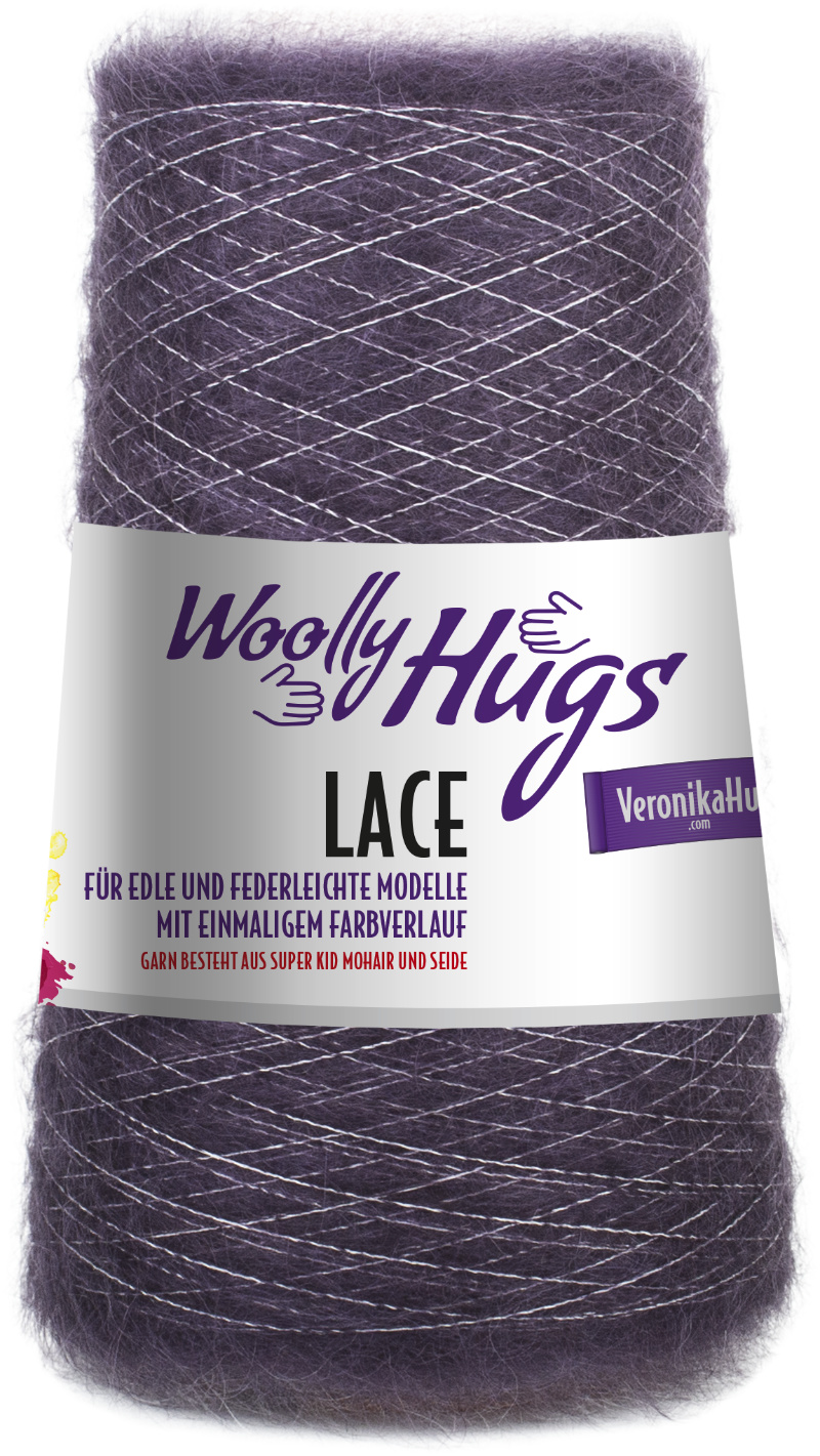 Lace von Woolly Hugs 0048 - lila
