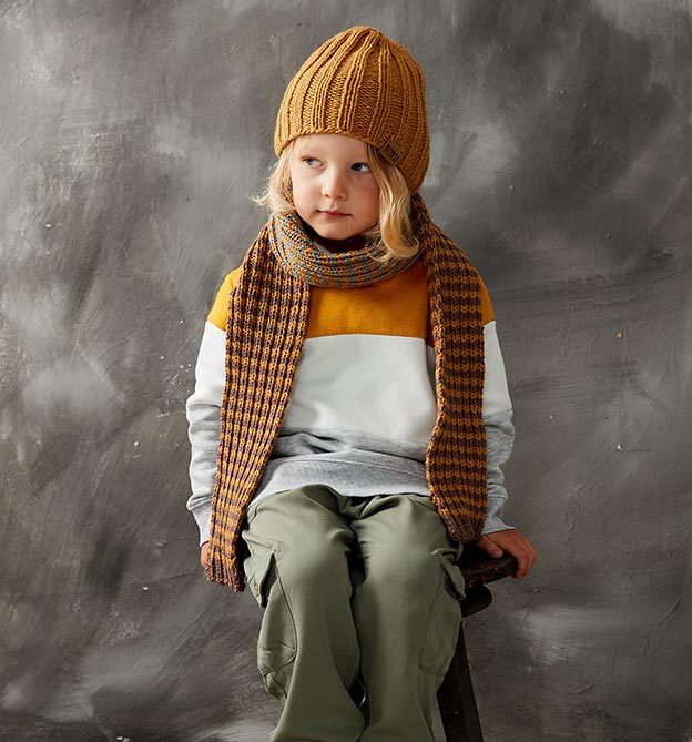 Kindersachen stricken ohne Schnickschnack - Mit 5 Labels aus veganem Leder Kindersachen stricken ohne Schnickschnack - Mit 5 Labels aus veganem Leder