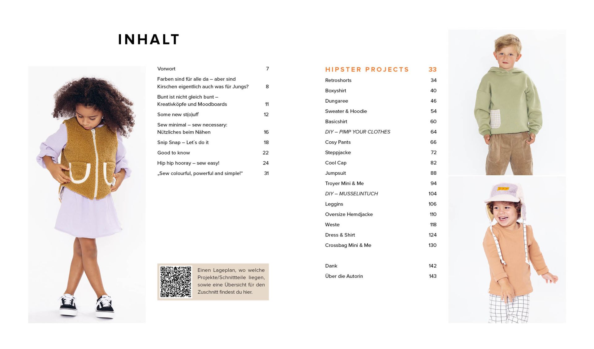 Little Hipster: Kinderkleidung nähen. Frech, wild, wunderbar!