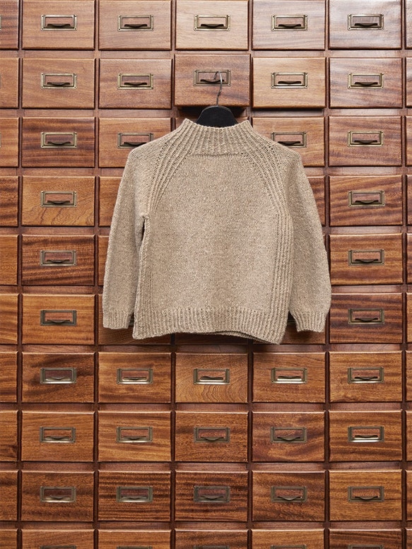 Tweed - Kollektion 2214 KELLY Kinderpullover (von unten nach oben) | Anleitungsheft | Wolle Tweed recycled | Stricken | Sandnes Garn