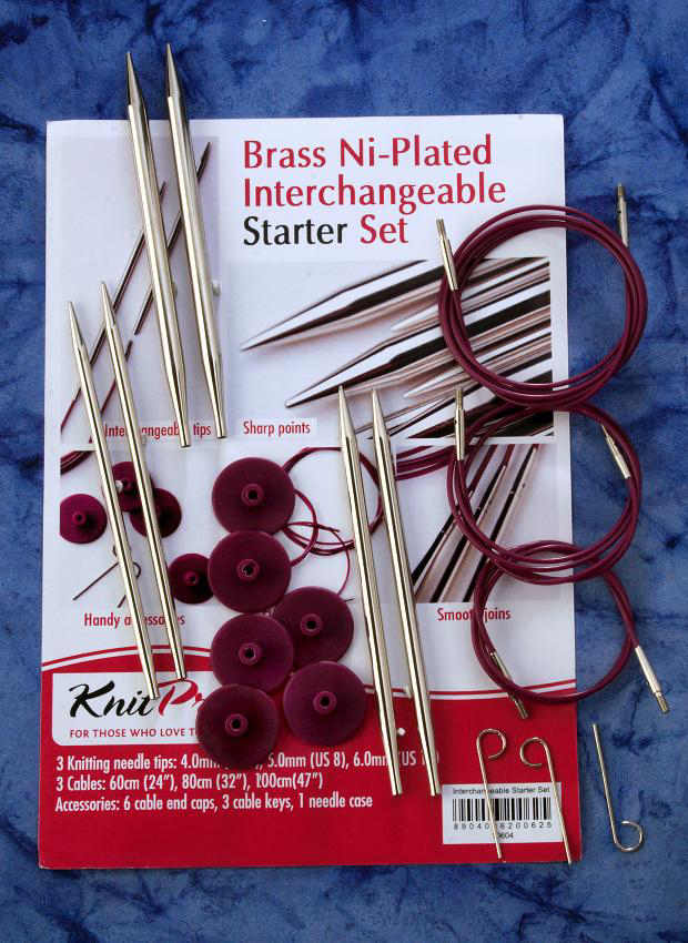 Nadelspitzen Set Starter Nova Metall von knit pro