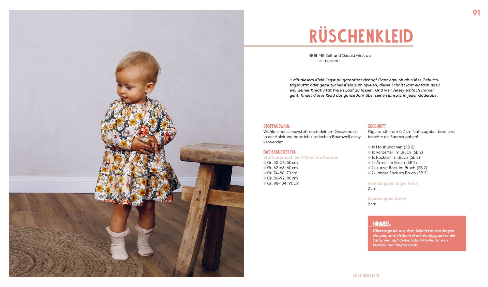 Hej Minimode – Kleidung aus Jersey nähen
