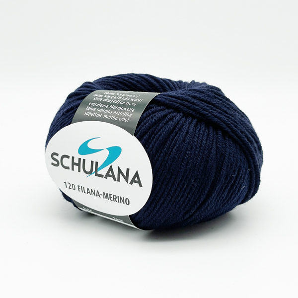 Filana-Merino 120 von Schulana 0032 - dunkelblau