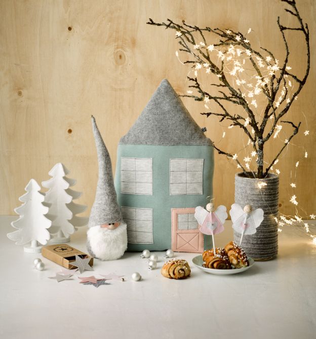 Winterdeko Nähen im Skandi-Stil. Dekorationen und Geschenke Winterdeko Nähen im Skandi-Stil. Dekorationen und Geschenke