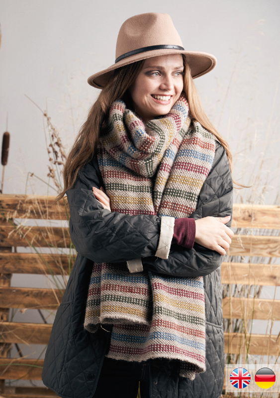 Bibby Wrap | Einzelanleitung | Stricken | Martin Storey
