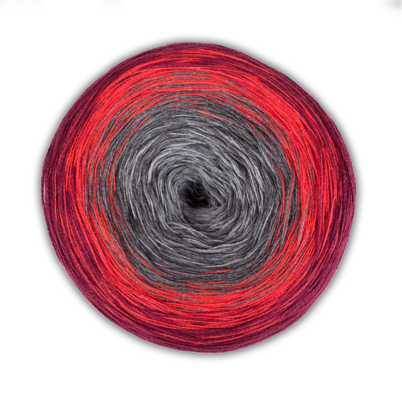 0004 - grau / rot / bordeaux | 15,95 €